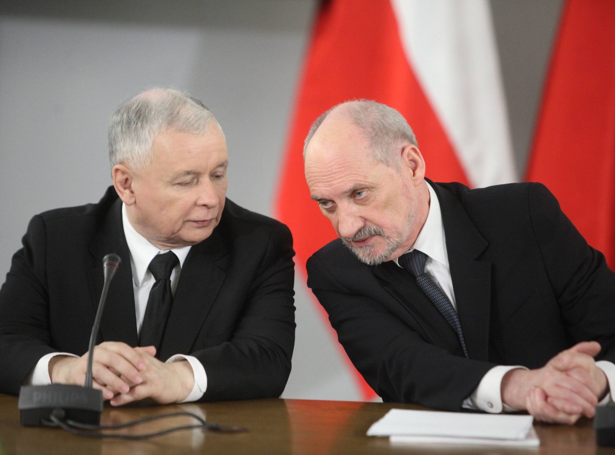 Jarosław Kaczyński i Antoni Macierewicz