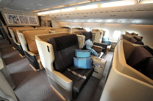 Pierwsza klasa w Singapore Airlines