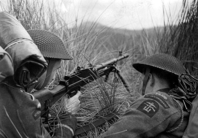 Polscy komandosi podczas ćwiczeń w Szkocji w 1943 roku
