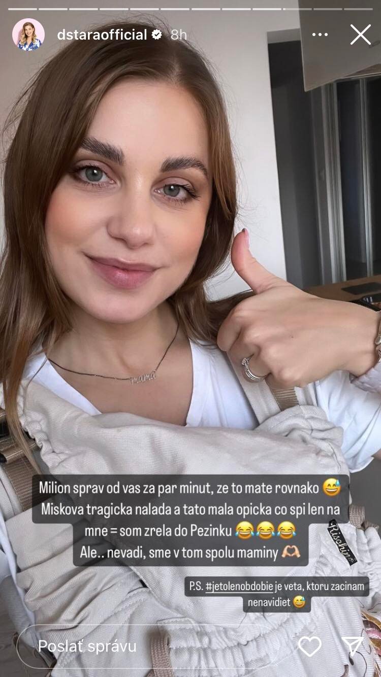 Dominika prežíva náročné obdobie s deťmi.