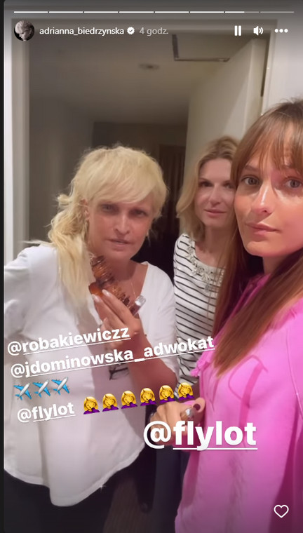 Adrianna Biedrzyńska relacjonuje pobyt w hotelu