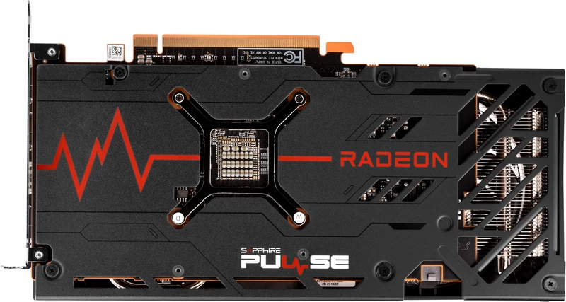 Sapphire Radeon RX 7600 Pulse OC – tył