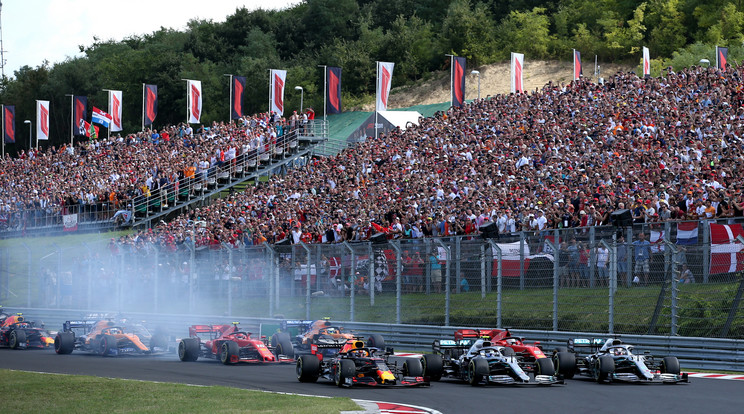 Tavaly 230 ezer ember látogatott ki Mogyoródra, idén nem lesznek nézők a pálya mentén. / Fotó: GettyImages