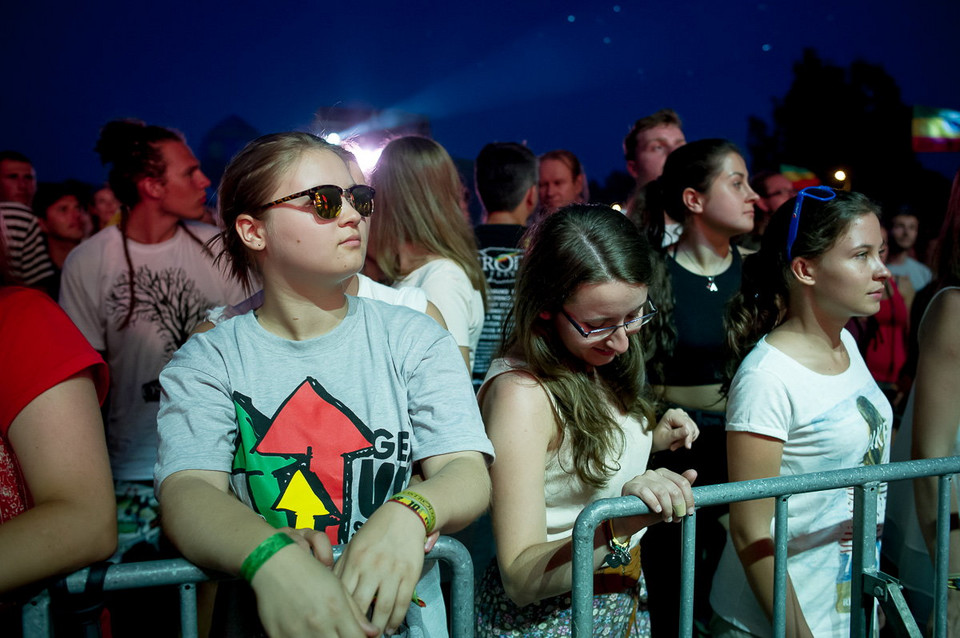 Ostrróda Reggae Festival: publiczność na festiwalu
