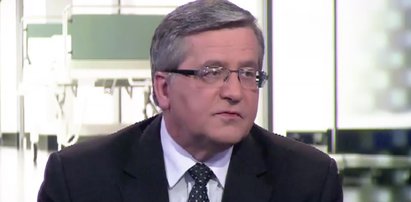 Komorowski: PiS może oszukać wszystkich, nawet Kościół