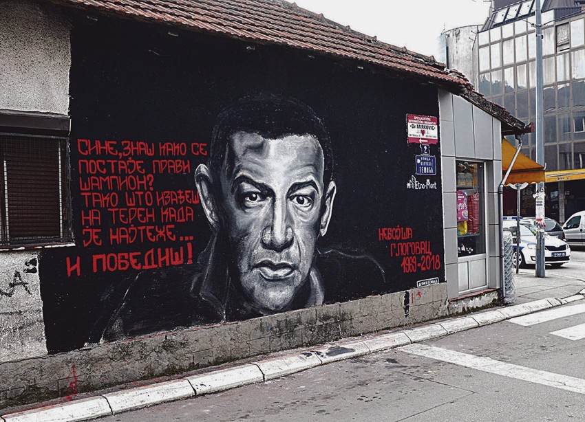 Mural pre skranvljenja