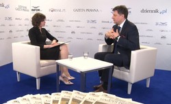 Lociński o wiatrakach na Bałtyku: Jest duże zainteresowanie rynku i partnerów naszym projektem