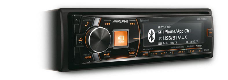Alpine CDE-178BT to zaawansowane radio samochodowe.