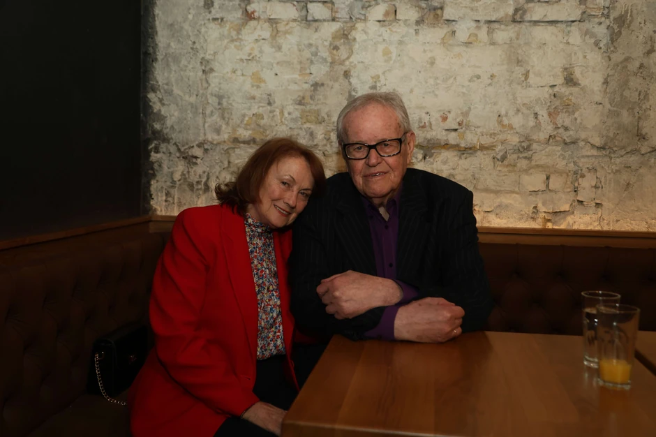 Leo Martin sa ženom