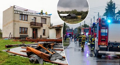 Powódź w Polsce to nie jedyna tragedia w weekend. Trąba powietrzna zniszczyła wsie