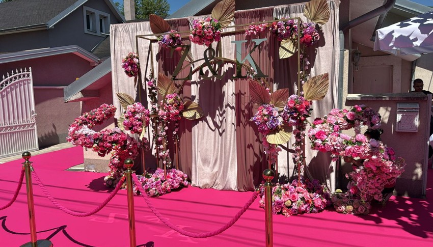 Dekoracija za svadbu Zorice i Kemiša