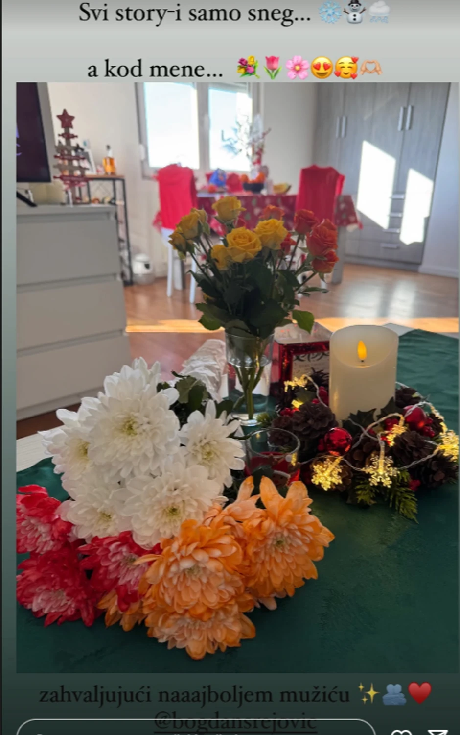 Bogdan pripremio Jovani iznenađenje