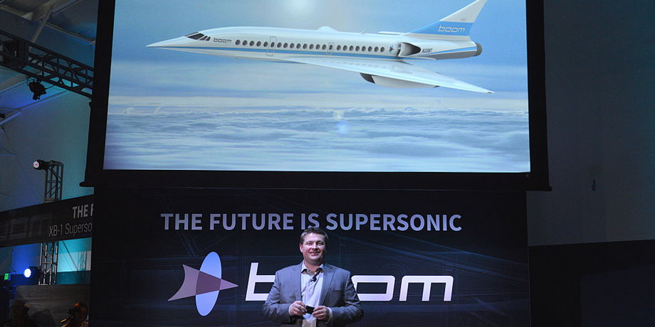 Blake Scholl jest założycielem i CEO startupu Boom Supersonic, pracującego nad nowym samolotem naddźwiękowym
