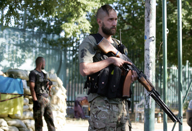 Separatyści atakowali Mariupol. Batalion Azow obronił miasto