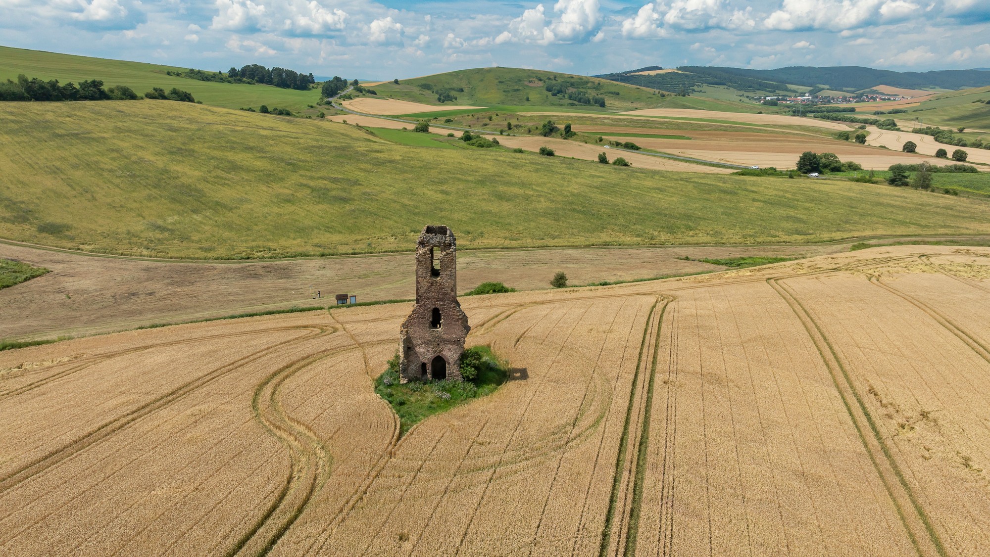 Zrúcanina hradu Miloj na Spiši