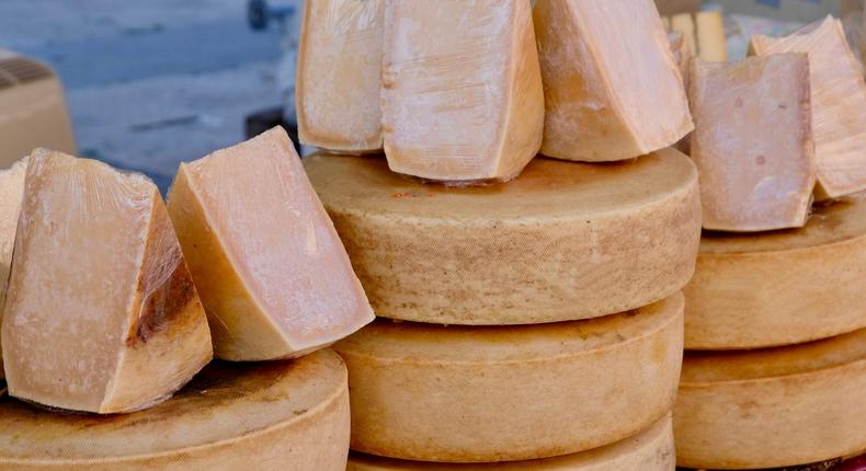 Wheels of cheese.Renate Wefers / EyeEm via Getty Images