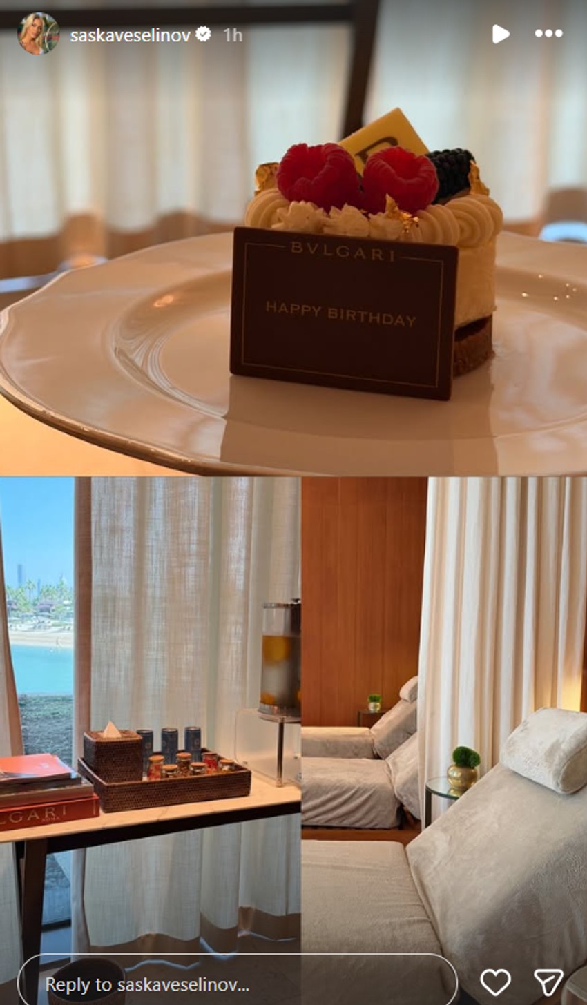 Saška Veselinov proslavila rođendan