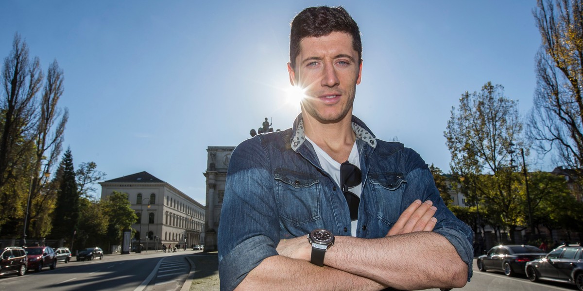 Robert Lewandowski w Monachium