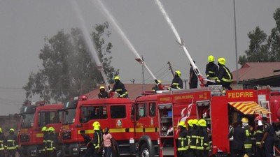 Fire fighters (Credit: Business post Nigeria)