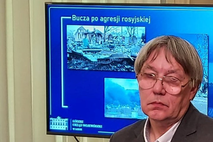 Siergiej Kulida od 2017 r. jest szefem gazety "Literacka Ukraina" i sekretarzem Narodowego Związku Pisarzy Ukrainy