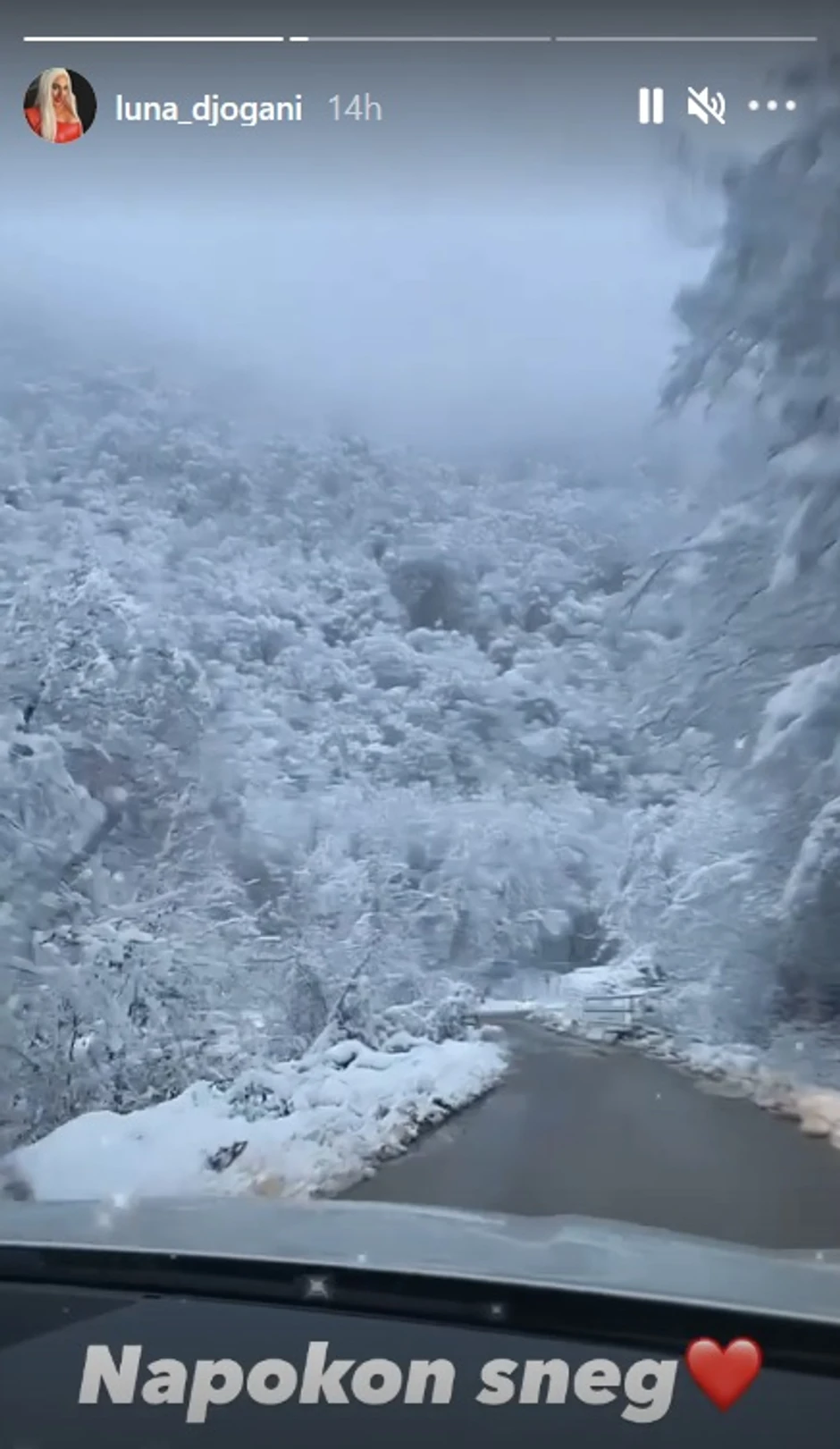Luna Đogani i Marko Miljković na Jahorini