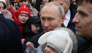 Russian President Vladimir Putin urges families to have more babies for ethnic survival.Mikhail Svetlov/Getty Images