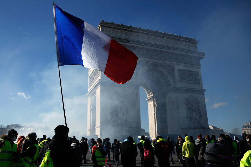 Francja: protest "żółtych kamizelek"