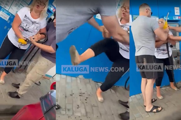 (VIDEO) SEVAJU PIŠTOLJI, NOŽEVI I BIBER-SPREJ, OPŠTI RAT NA PUMPAMA! Pogledajte kako se ljudi brutalno biju zbog litra benzina: Vladimir čekao u redu za gorivo, ubrzo je postao agresivan