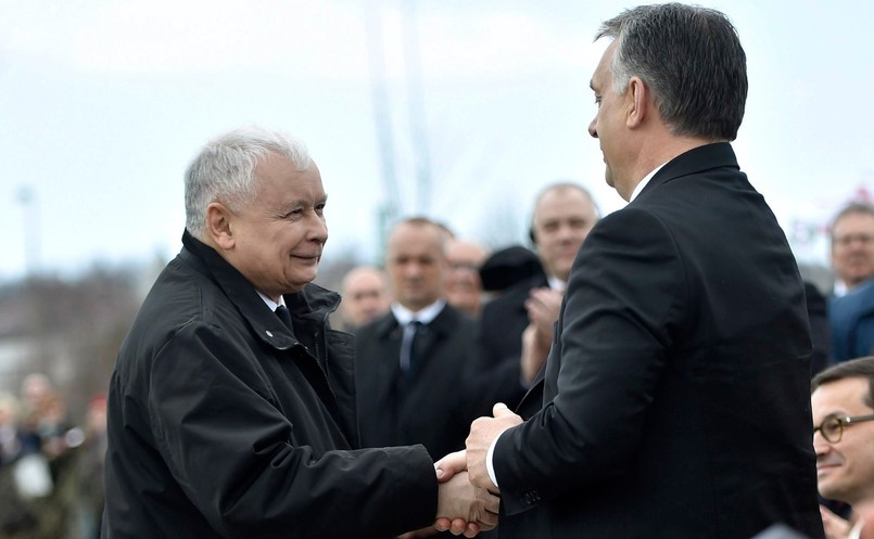 Jarosław Kaczyński i Viktor Orban