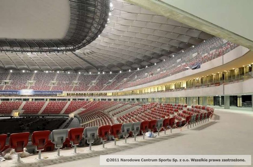 Stadion Narodowy od środka