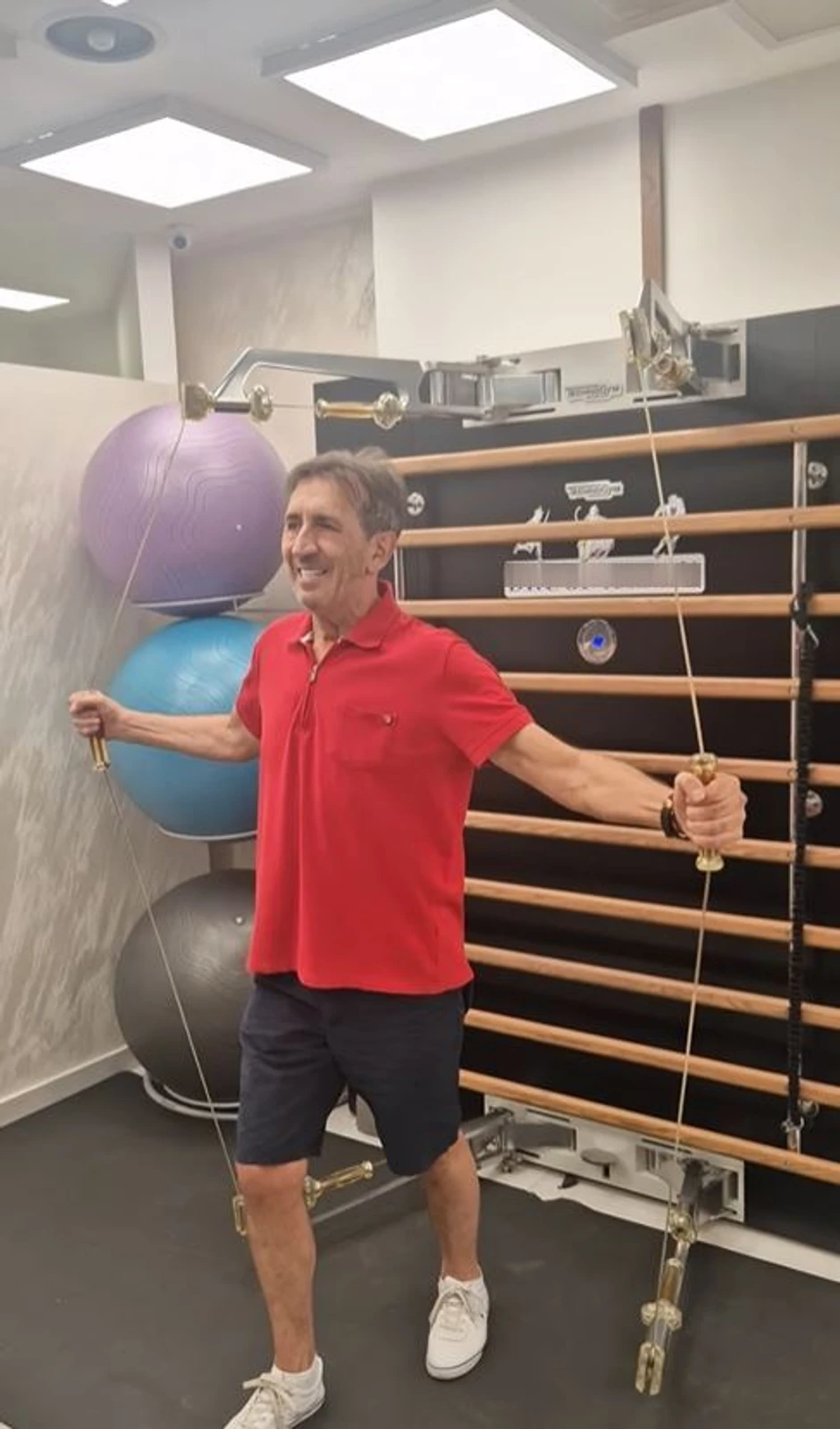 Žika Jakšić u rehabilitacionom centru