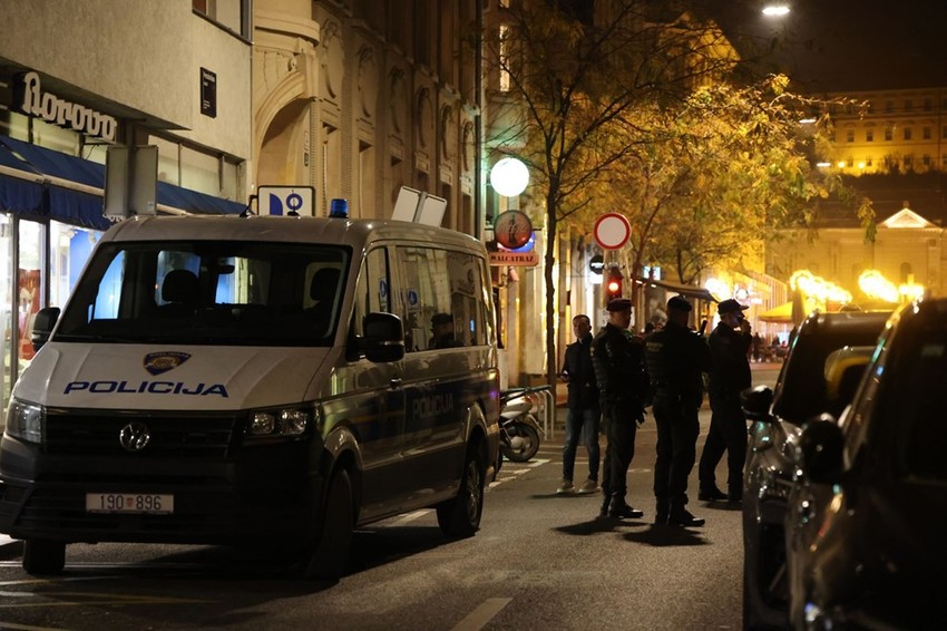 Maskirani huligani u Zagrebu