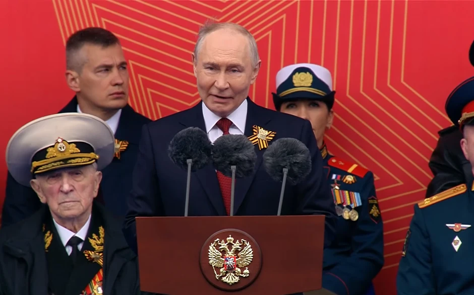 Vladimir Putin, vojna parada, Dan pobede