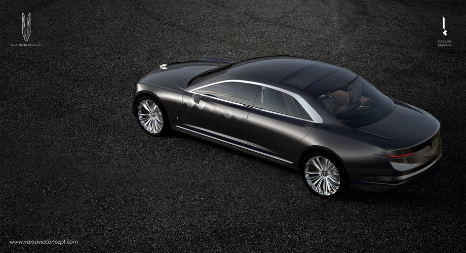 Varsovia ma się wyróżniać nie tylko pod względem wizualnym, ale też funkcjonalnym. Autorzy projektu zdecydowali się na przeorganizowanie układu miejsc w samochodzie. Zrezygnowano z przedniego fotela pasażera na rzecz dodatkowej przestrzeni i udogodnień dla jednego z pasażerów siedzących z tyłu. „Dało to możliwość urządzenia jednego priorytetowego miejsca o wyjątkowej przestrzeni i o ułatwionym dostępie, dzięki pokaźnym, otwieranym do góry drzwiom” – informuje producent.