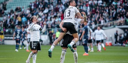 Dużo się działo w meczu Legia-Lech. Cztery gole, kontuzja sędziego i awantura z udziałem piłkarzy [WIDEO]