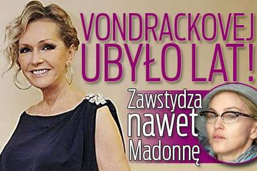 FILM. Vondrackovej ubyło lat! Zawstydza nawet Madonnę