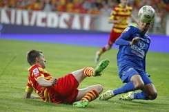 Ekstraklasa: Termalica pokonała Jagiellonię i zapewniła sobie ligowy byt