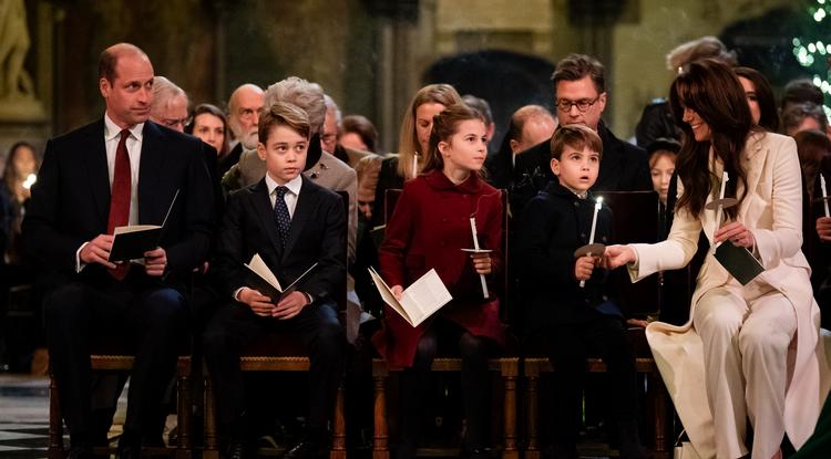 Ezen a családi fotón minden rendben van, de amit az Instagramján osztott meg Vilmos herceg és Katalin hercegné... Fotó: Getty Images