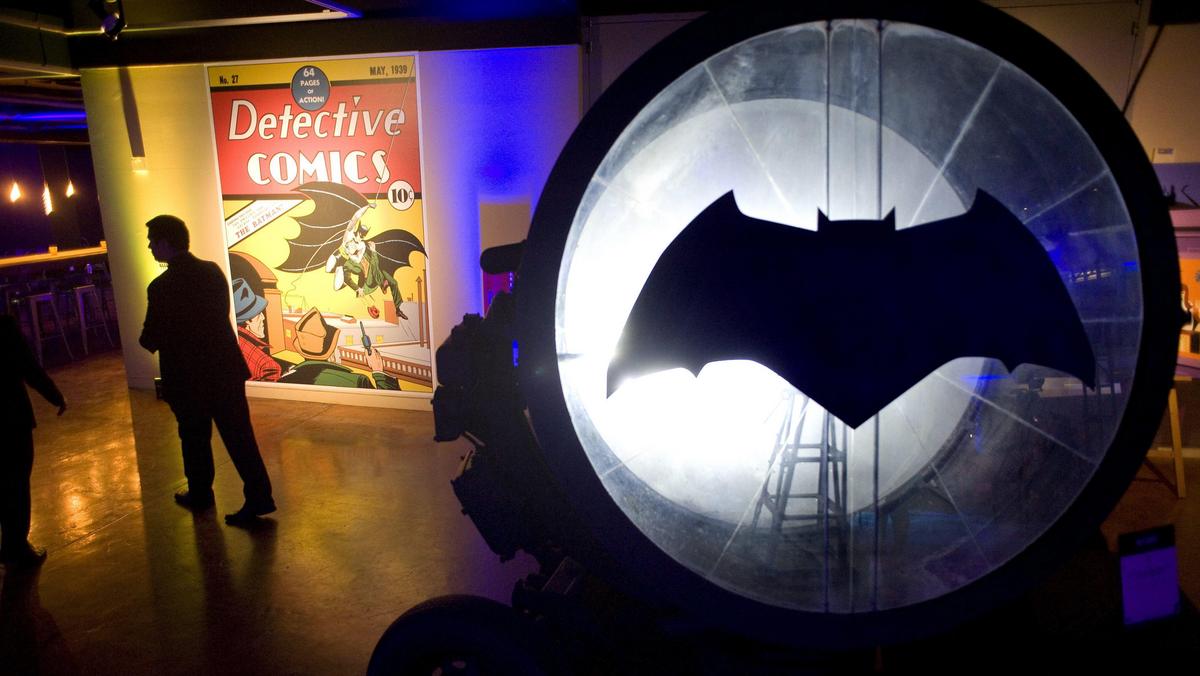 Batman 80th Anniversary at the Comic Con Museum in San Diego