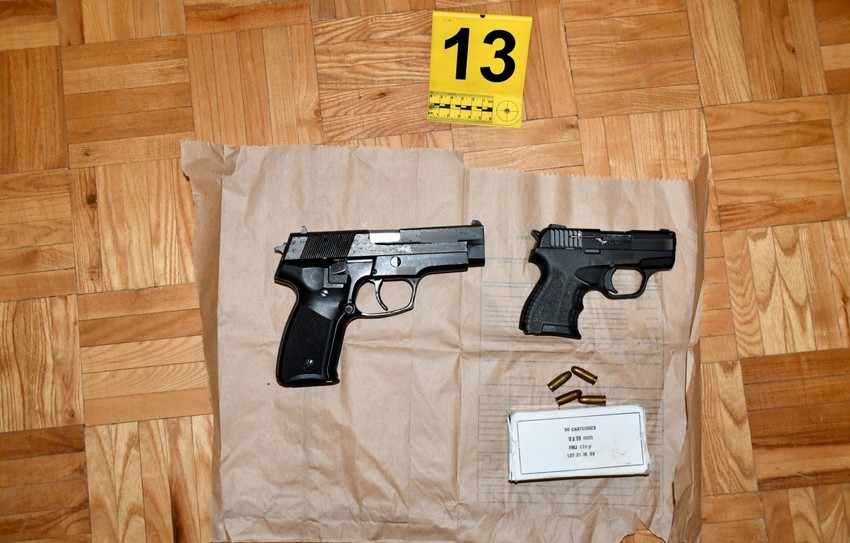 Zaplena oružja i droge