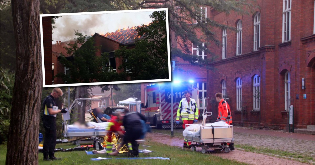 Tragiczny pożar szpitala: co najmniej dwie ofiary