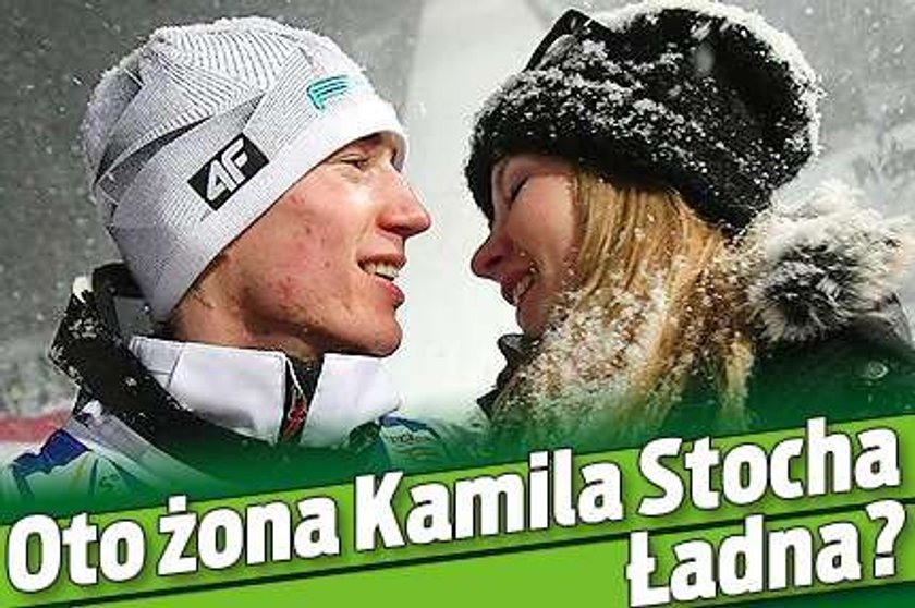 Oto żona Kamila Stocha. Ładna?