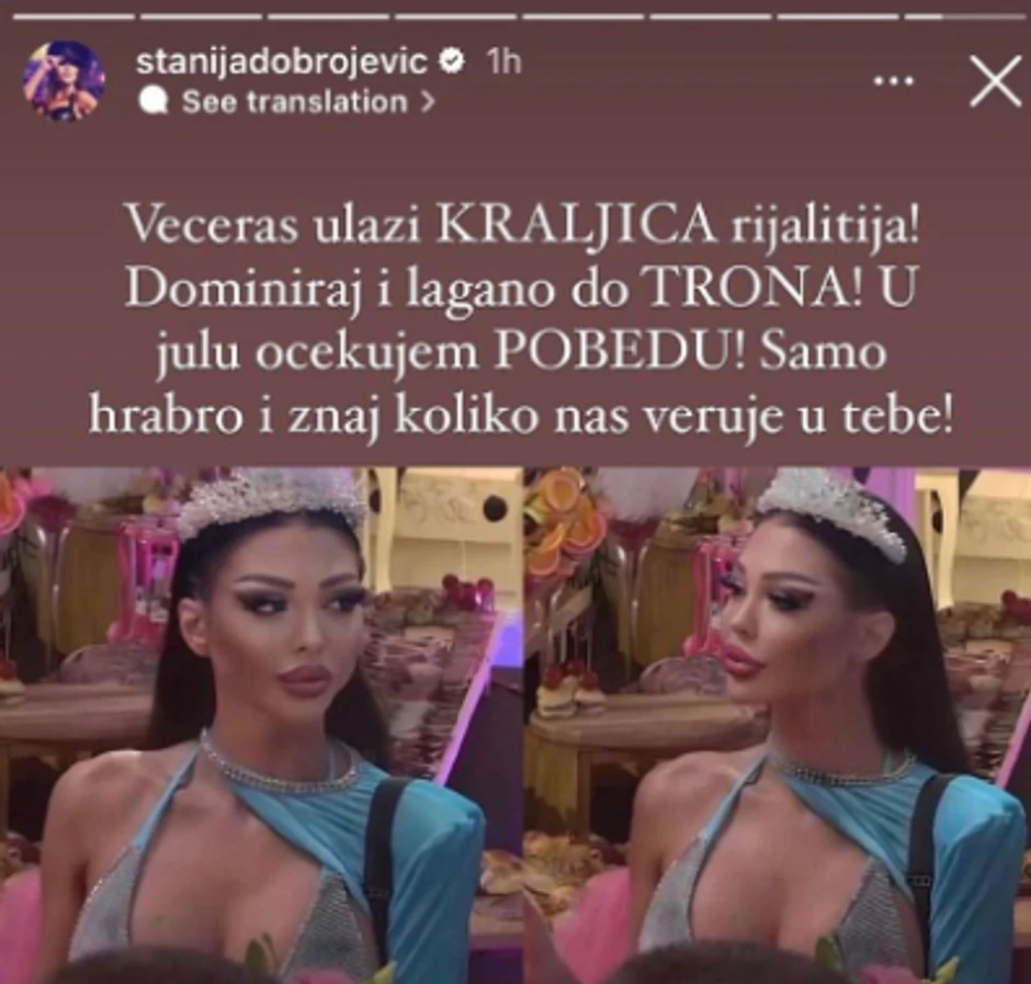 Stanija se obratila Maji