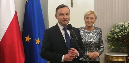 Nocne spotkanie prezydenta z PiS. Pierwsza dama zachwyciła