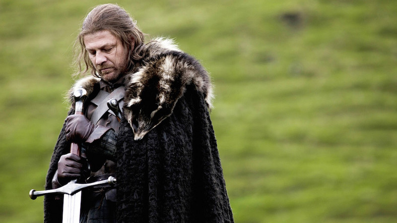 Sean Bean jako Ned Stark w serialu "Gra o tron"