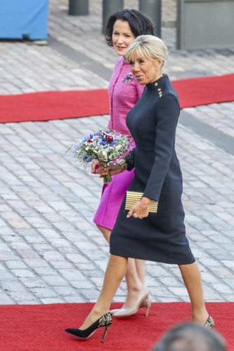 Jenni Haukio i Brigitte Macron