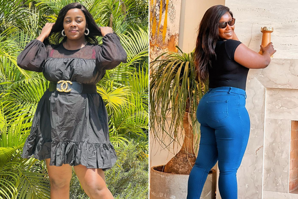 Content creators and actors Jackie Matubia and Kate actress