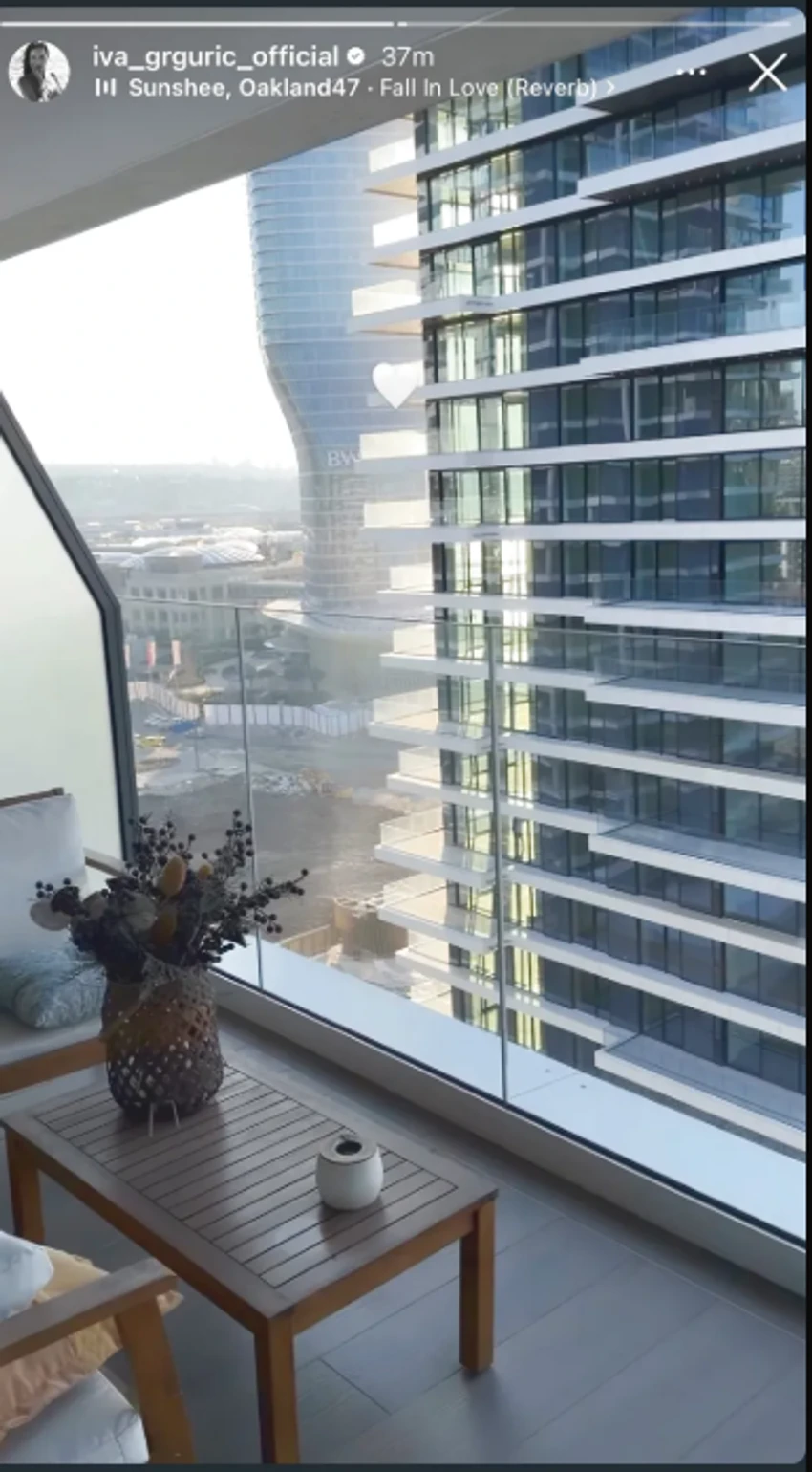 Iva Grgurić kupila stan u Beogradu na vodi: Snimila unutrašnjost, sve pršti od luksuza