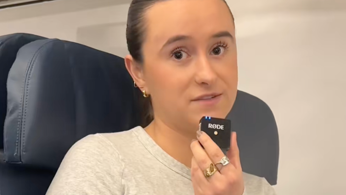 Vyskúšajte jednoduchý trik v lietadle.