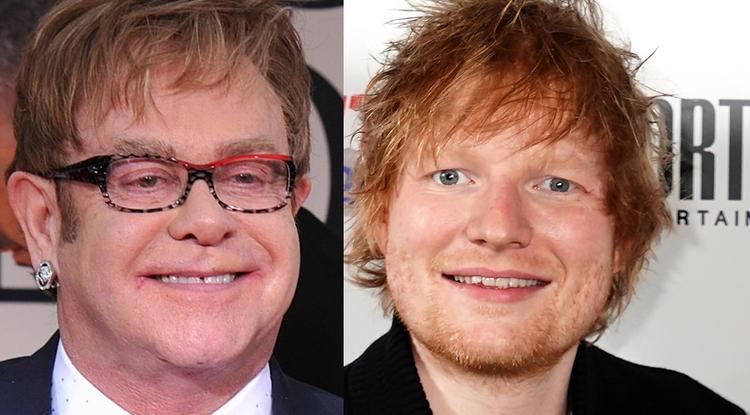 Elton John és Ed Sheeran Fotó: Northfoto